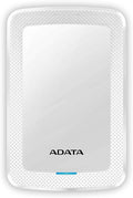 ADATA Hard Drive - 1 TB - External (Portable) - USB 3.1-256-bit AES - White
