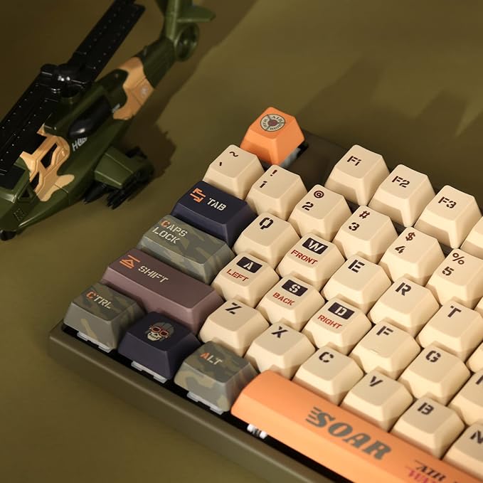 Varmilo VA Series V2 Warrior Soar TKL Mechanical Keyboard (Cherry MX Silent Red)