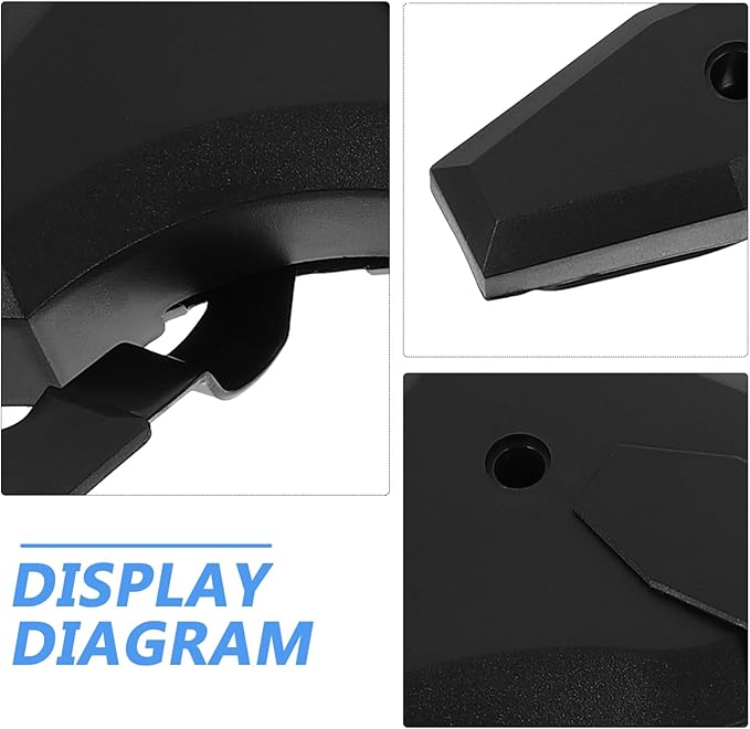 1pair Chair Angle Adjuster for Office Gaming Chairs Construction Easy Installation Multi-Angle Functionality Humidity Resistant Replacement Part
