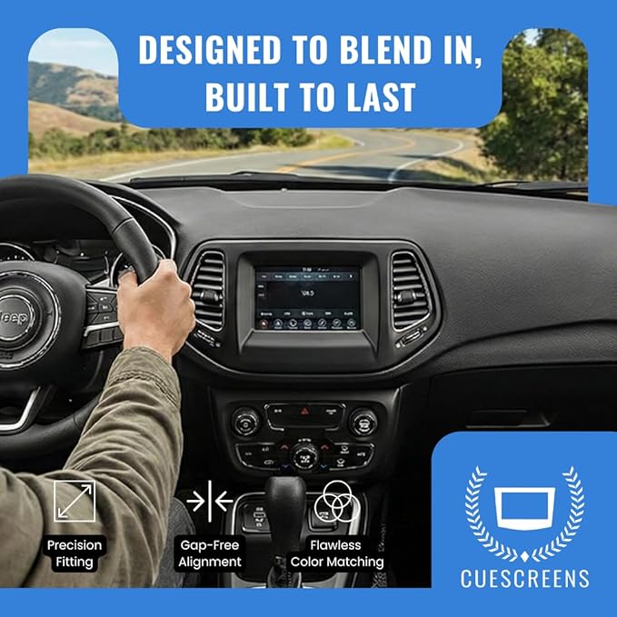 Uconnect 4/4C 7 UAM LCD Upgraded Touch Screen Replacement - Compatible with Jeep Compass Renegade