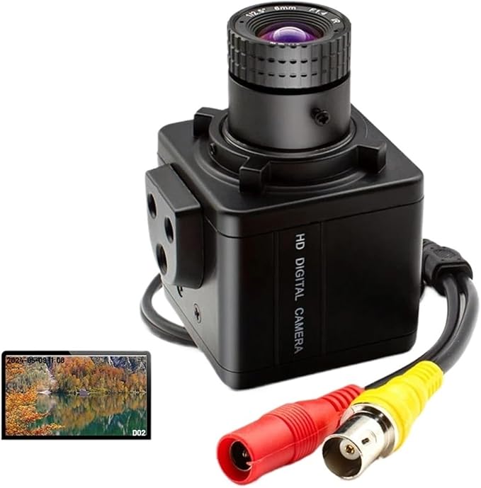 5MP AHD Digital All Full HD Camera 1 6mm F1 CS Mount Lens Metal Security Industrial Video Mini Analog Camera