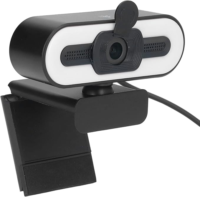 1080P HD Web Camera with Auto Focusing and Noise Reduction Plug and Play USB Computer Webcam for Desktop – Clear Video Calls Wide Compatibility for Work and Study