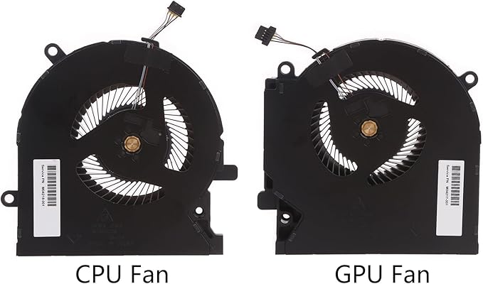 New Laptop Cooling Fan for OMEN 15-EK 15-EN 15-EK0005LA L98737-001 Notebook Radiator 5V 12V 4-pin 4-Wires Laptop