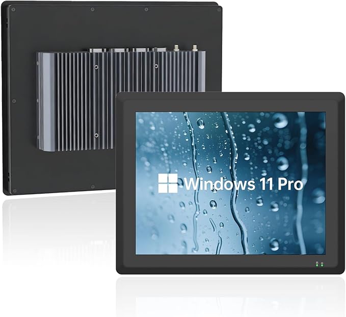 12.1 inch Panel PC IndustrialIndustrial Embedded Panel PCFanless Panel Computer All in One Windows 10 ProJ6412 8GB RAM 512GB ROM4xUSB3.02xUSB2.04xRS232+2xRS4858*GPIOHDMI2xLAN