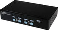 StarTech.com 4 Port Rack Mountable USB KVM Switch with Audio &amp USB Hub - KVM / audio / USB switch - 4 x KVM / audio / USB - 1 local user - desktop - SV431USBAE