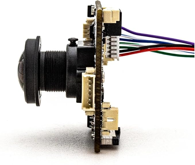 3MP 25FPS IP Camera Module 1mm 180 Degree Wide Angle Lens M12 Mount Lens POE48V Mini Webcam Security Camera Board