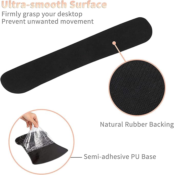 Ergonomic Mouse Pad Wrist Support Gel and Keyboard Wrist Rest Set Dog Mom Floral Design for Laptop Mac Gaming and Office Durable Comfortable and Pain Relief + Coaster