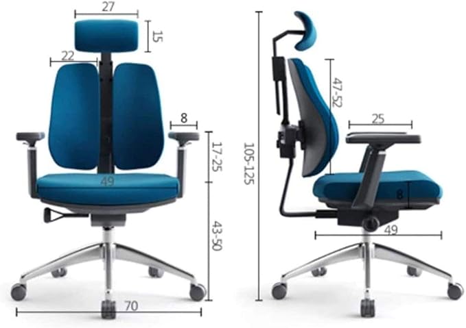 Office Chair Gaming Chair Computer Chair Creative Computer Chair Ergonomic Spine Chair Simple Waist Double Back Chair Mesh Office Chair (Color : Vert)