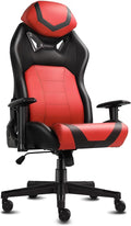Modern-Depo Ergonomic Gaming Chairs for Adults with High-Density Memory Foam | Swivel Comfortable Office Chair Big and Tall Video Game Chair High Back Computer Chair for Home Office Red Black