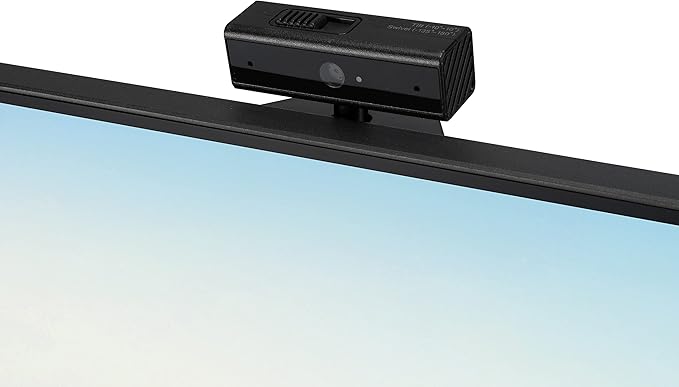 ASUS 27” 1080P Video Conference Monitor (BE279QSK) - Full HD IPS Built-in Adjustable 2MP Webcam Mic Array Speakers Eye Care Wall Mountable Frameless HDMI DisplayPort VGA Height Adjustable