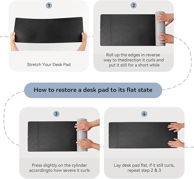 Wireless Charging Mouse Pad 31.5x11.7 XXL Large Office Desk Pad with Ultra-Smooth SurfaceNon-Slip Base Classic Black Waterproof Computer Desk Mat for MacBook PC Laptop Christmas