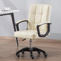Office Chair Gaming Chair Computer Chair Computer Chair Reclining Lunch Break Chair Office Home Comfortable Chair Ergonomic Fixed Armrest (Color : A)