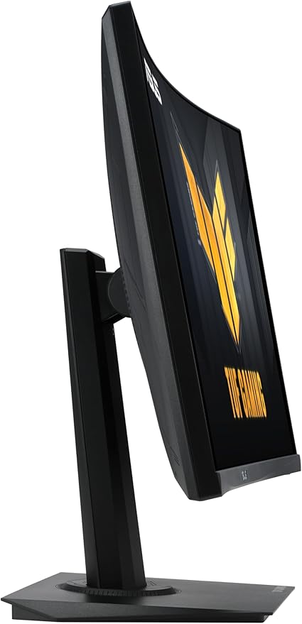 ASUS TUF Gaming 24” (23.6 inch viewable) Curved Monitor (VG24VQER) – FHD 180Hz 1ms DCI-P3 90% Extreme Low Motion Blur Sync FreeSync Shadow Boost Eye Care DisplayWidget Center 3yr Warranty