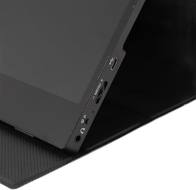 Bewinner 16:9 External Touch Screen Display for Meetings and Office Games Plug and Play USB Portable Monitor Wide Compatibility