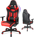Gaming Chair High Back Computer Chair Ergonomic Video Game Chair with Headrest Lumbar Support Gaming Desk Chair Adjustable Height Swivel Racing Office Chair for Teens Adults