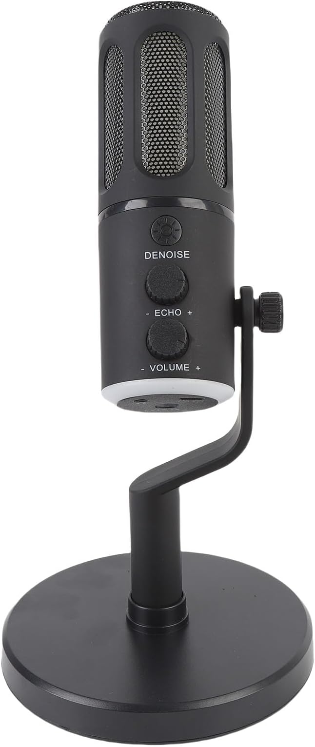 Yunseity Dynamic Microphone Cardioid Pick Up Pattern Dynamic Microphone for Gaming