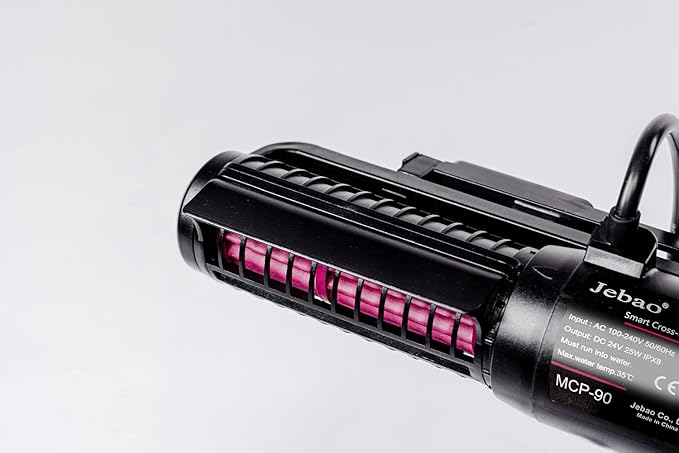 Jebao MCP Smart Cross Flow Pump with LCD Display Controller for Saltwater Tank Magnetic Base (MCP-90)