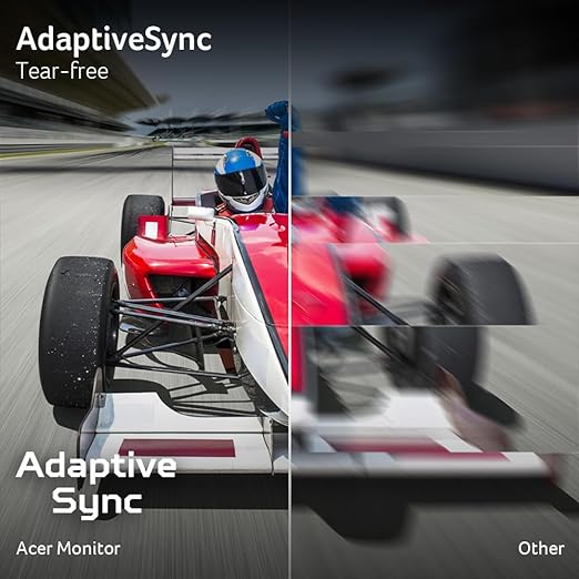 acer SB240Y G0bi 23.8 IPS Full HD Ultra-Slim Edge-to-Edge Gaming Office Monitor | Adaptive-Sync Support (FreeSync Compatible) | Up to 120Hz Refresh | 1ms (VRB) | Tilt | HDMI &amp VGA Ports | Black