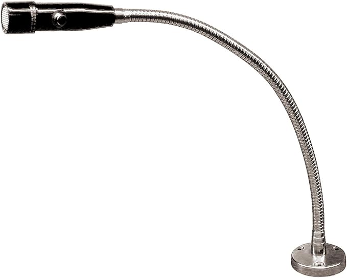 Astatic by CAD Audio AMC105SNO-19 19 Omnidirectional Dynamic Gooseneck Microphone with 1 DPDT Push-to-Talk Switch - Gooseneck 2 3/4 inch Flange (6' Cable)