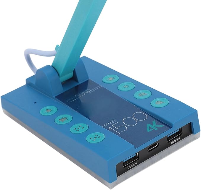 4K USB Document Camera 5MP Foldable Webcam for Remote Hing and Professional Web Conferencing