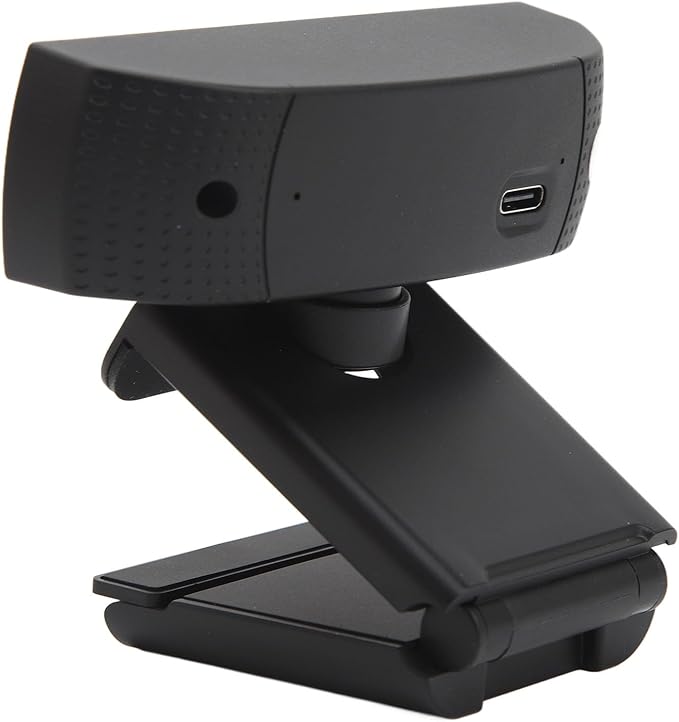 4K USB Webcam with Stand - 8MP UHD 3840x2160 Auto Focus Camera with Built-in Noise Reduction Microphone Wide 90° Angle for Video Conference Streaming and Podcast