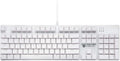 Hot Swappable 104 Keys Full Size Mechanical PC Gaming Keyboard | Blue Switch White Mechanical Wired Computer Keyboards | LED Backlit 104 Keys US Layout Light Up Wired Gaming Keyboard