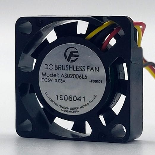 for AS02006L5 5V 0.03A Hydraulic Speed Measuring Fan for 2006 Notebook - Compact 20x20x6mm Design