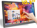 10 inch Monitor Touchscreen Small HDMI Portable Display 1024x600 IPS Computer 10.1 inch Secondary Screen mini Monitors for Windows Mac Laptop PC