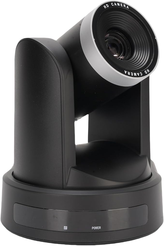 Dpofirs Conference Room Camera Webcam for PC 1080P 60fps with 12X Optical Zoom AI Auto Tracking USB HDMI IP PTZ Camera for Meeting Rooms Lectures (US Plug)