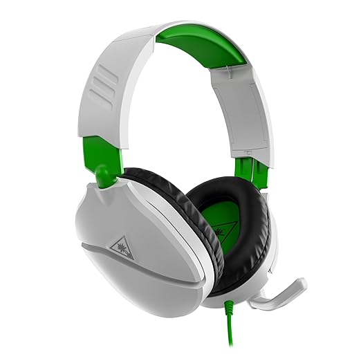 Turtle Beach Recon 70 Multiplatform Gaming Headset for Xbox Series X|S Xbox One PS5 PS4 PC &amp Mobile w/ 3.5mm Wired Connection - Flip-to-Mute Mic 40mm Speakers Lightweight Design White