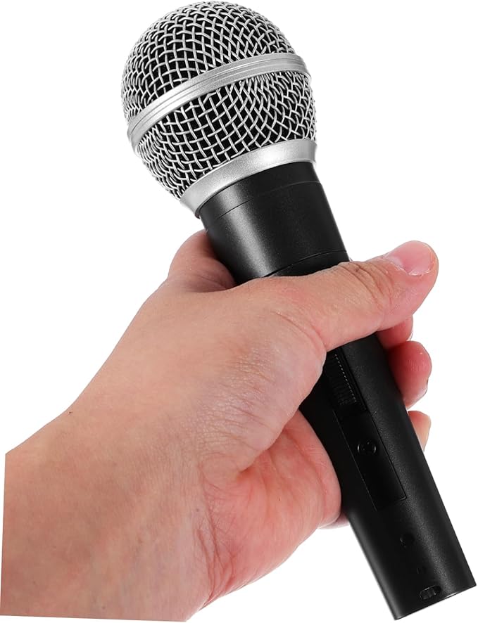 Kisangel Professional Dynamic Wired Vocal Mic for KTV and Stage Performance Handheld Microphone with Cable and Clip