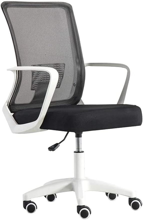 Office Chair Ergonomic Gaming Chair Office Chair Office Chair Waist Support Mesh Computer Chair Armrest Game Seat Lift Swivel Chair Chair (Color : Black) Needed