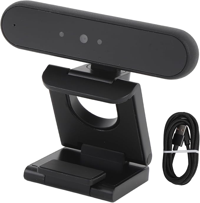 1080P Webcam Full HD Recognition Webcam with Microphone Noise Reduction USB C Computer Web Camera for Online Studying Conference