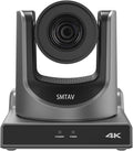 SMTAV 20X Optics Zoom 4KP60UHD NDI PTZ Camera Support AI Auto Tracking and POE with Network IP Live Streaming Simultaneous NDMi 3G-SDI and USB2.0 Video Output for Conferences Church Teaching