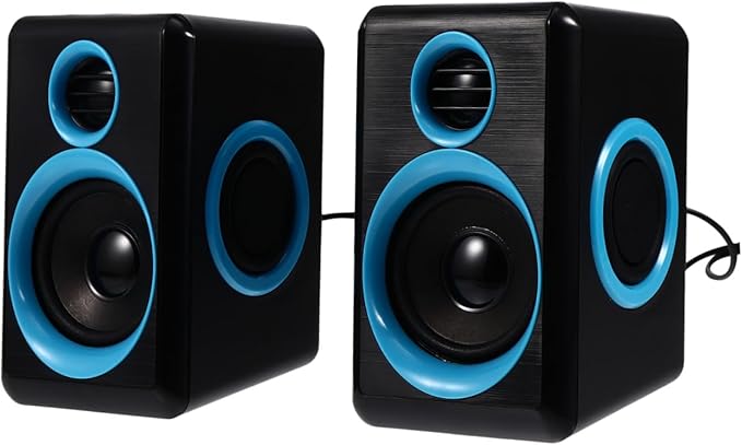 Mini USB 2.0 Computer Speakers Desktop Laptop Speaker Set Loudsound for Home Office Use Compatible Dc 5v Devices
