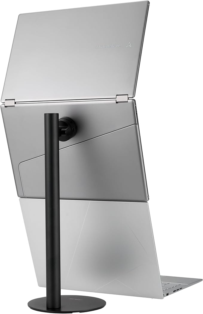 ASUS ZenScreen Duo OLED 360° Foldable Portable Monitor (MQ149CD) - Dual 14-inch 16:10 1920x1200 DisplayHDR400 True Black 100% DCI-P3 Delta&lt2 Dual USB-C Mini-HDMI Kickstand 3 yr Warranty