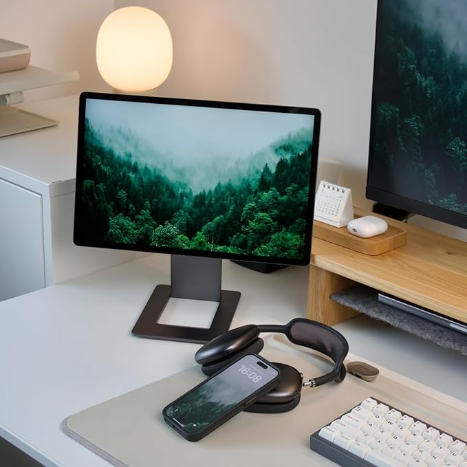 SOTSU FlipAction Pro 16 Gen2 Premium Portable Monitor | Super Compact | Pivot Rotate | 2560x1600 DCI P3 | 120Hz | 400 Nits | Full Metal CNC | Perfect Match for Mac and Windows (Metallic Gray)