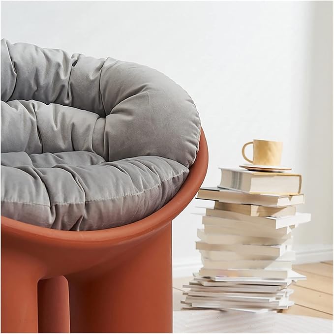 Adjustable Office Computer Chair with Armrest Elephant Leg Chair Footstool Home Stool Outdoor(Red Stool)