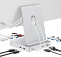 AGEEN 14-Port Upgraded 10Gbps USB Hub for iMac 24 inch 2021/2023/2024 M1/M3/M4 iMac Accessories with 5 USB-A 3.2 2 USB-C 3.2 4K@60Hz HDMI Gigabit Ethernet SD/TF SSD Enclosure(SSD Not Included)