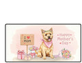 Happy Mother's Day Cairn Terrier Love Dog Mom Heart Flower Desk Mat Full Keyboard Mouse Pad Cairns Dog Lover Large Mousepad 12004