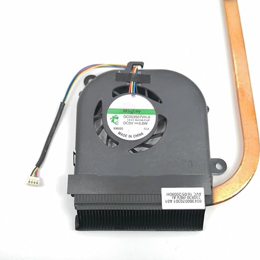 DC5V 0.6W 4-Wire Laptop Cooling Fan GC053507VH-A