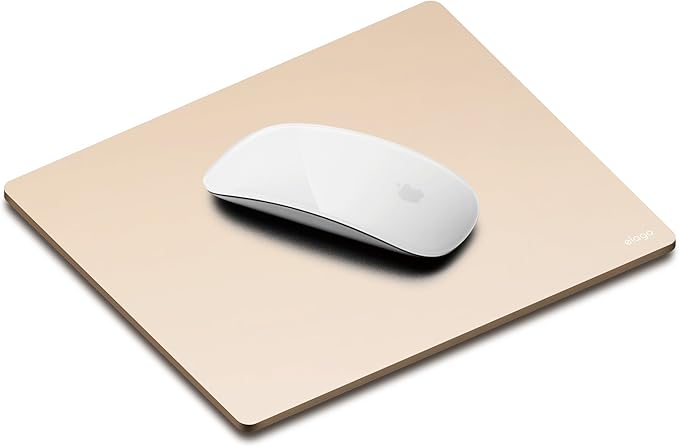 elago Aluminum Mouse Pad for Computers &amp laptops (Champagne Gold)