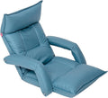 Floor Sofa Chair Video Gaming Chair with 5 Adjustable Position Padded Back Support Floor Cushioned Seat Folding Lazy Chair for Meditation Reading WatchingA