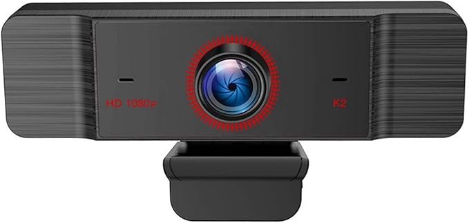 Computer Camera HD 1080P Webcam USB with Mic Mini Computer Camera Flexible Rotatable for Laptops Desktop Webcam Camera Online Education (Color : 2)