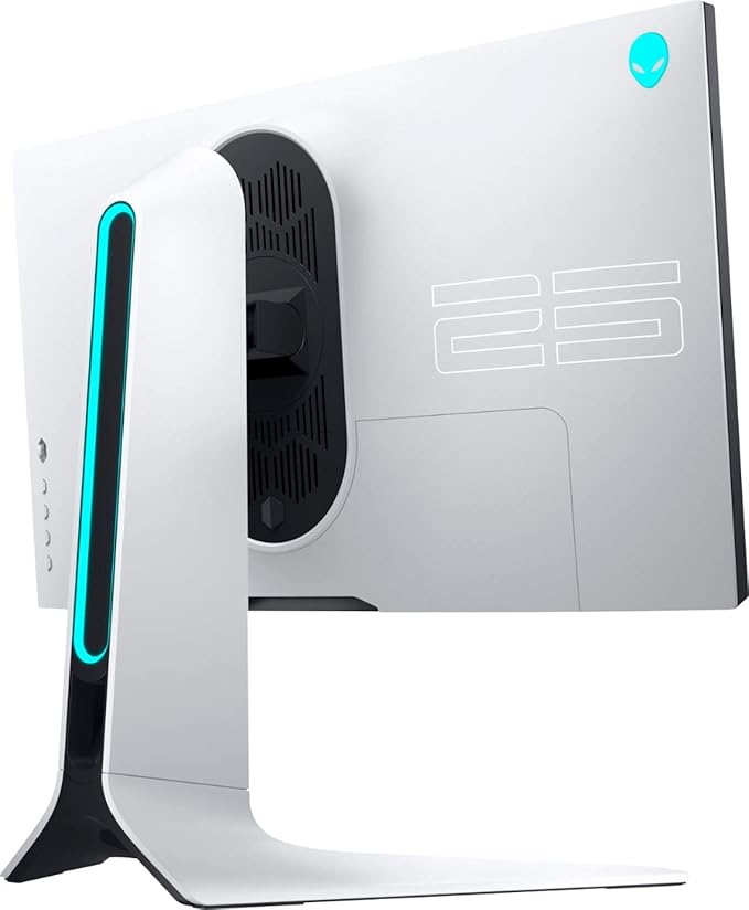 Alienware 24.5 IPS LED FHD FreeSync &amp G-SYNC Compatible Monitor (DisplayPort HDMI USB) - AW2521HFL - Lunar Light