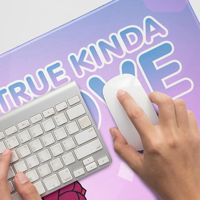 Steven Universe Garnet True Kind of Love Large Gaming Mouse Pad Desk Mat with Stitched Edges Non-Slip Base for Gamer Home and Office 31.5 x 15.7