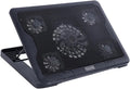 Laptop Cooling Stand 5 Fans USB Powered Cooling Base with Anti-Skid Heatsink Bracket for Notebooks and Laptops Multi-Angle for Gaming and Work Use