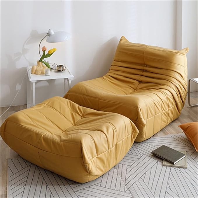 Office Chair Gaming Chair Computer Chair Lazy Sofa Chair High Density Rebound Foam Video Gaming Chair Sofa for Living Room Bedroom Single Seater