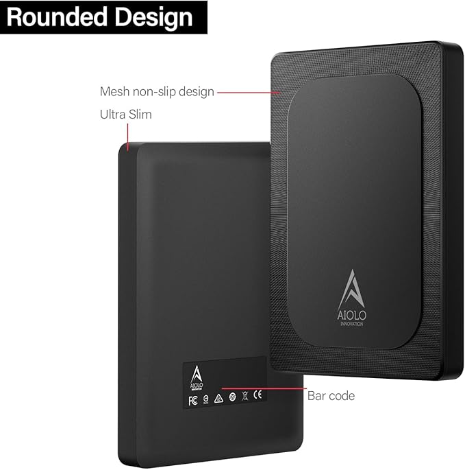 1TB External Hard Drive Ultra Slim Portable HDD-USB 3.0 USB-C for PC Mac Laptop PS4 Xbox oneXbox 360