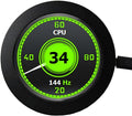 2.1 inch 480X480 IPS 450nit LCD Round MonitorVideo PortMicro USB Powerfor DIY CPU GPU Temperature PC Case Display